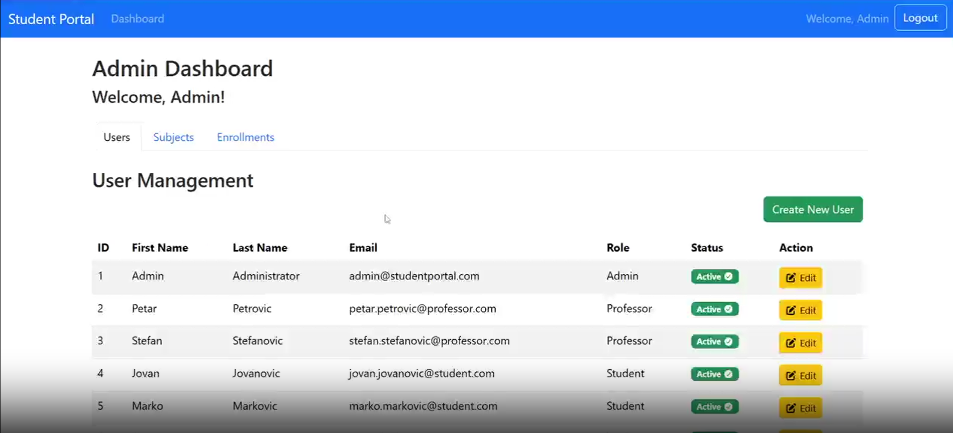 Student Portal